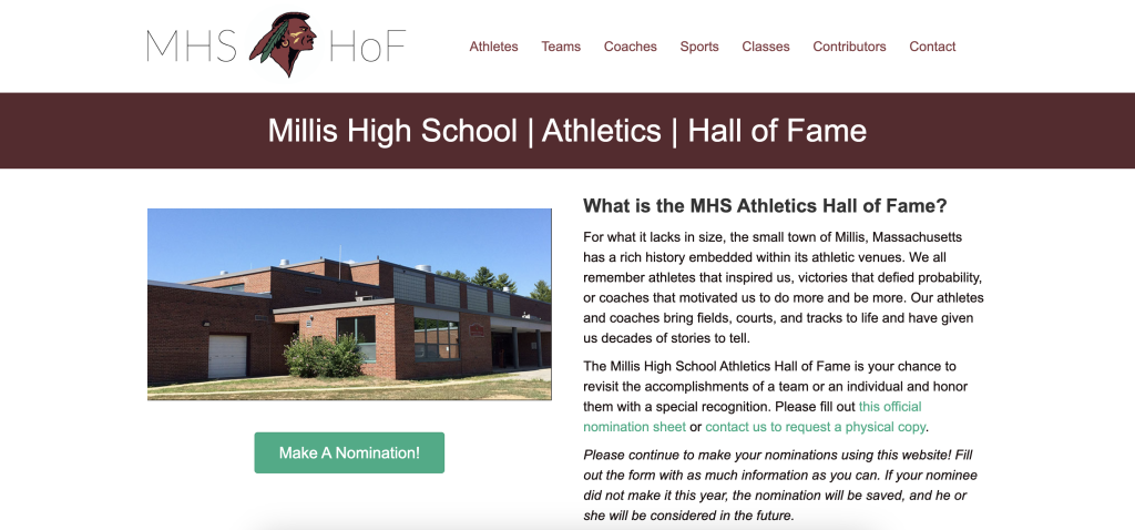 Athletics Hall of Fame